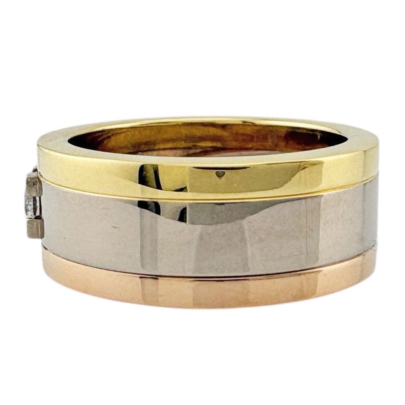 Cartier Trinity Wedding Ring 18k Yellow Gold Diamond