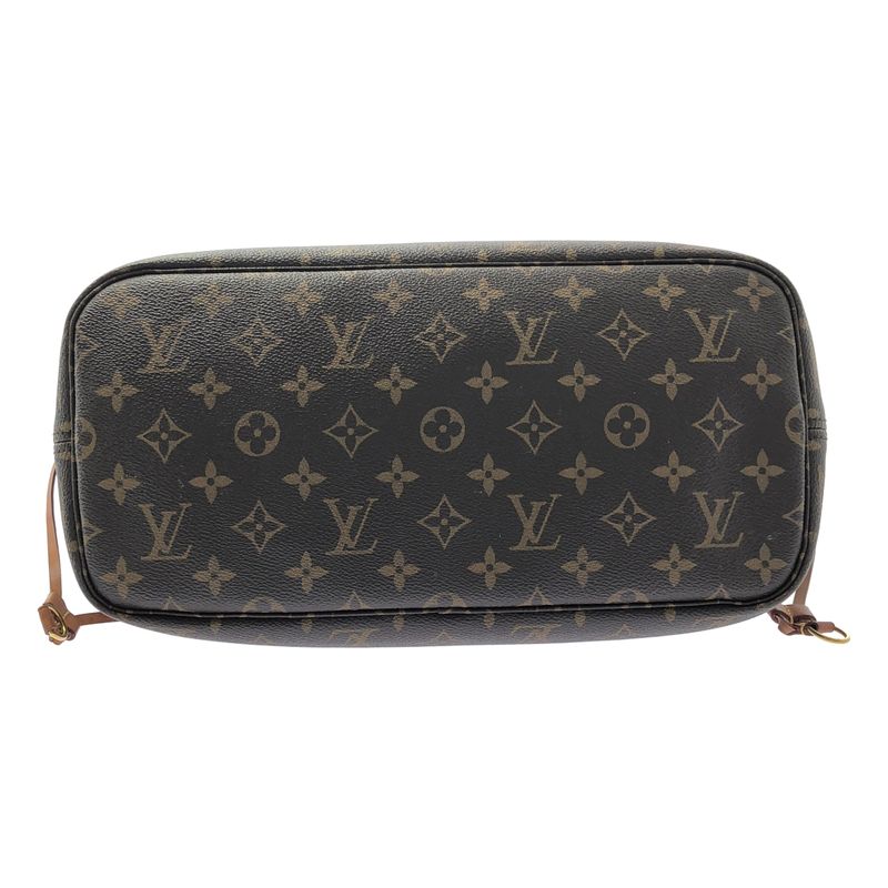 Louis Vuitton Neverfull MM Monogram Tote Brown