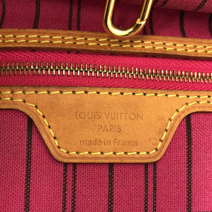 Louis Vuitton Neverfull MM Monogram Tote Brown