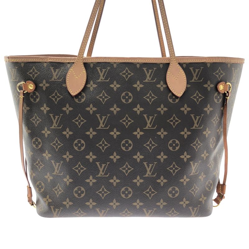 Louis Vuitton Neverfull MM Monogram Tote Brown