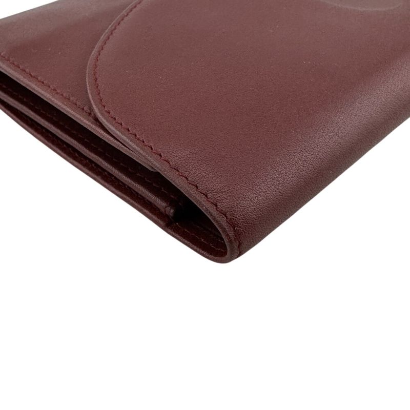 Cartier Must Have Leather Wallet Red