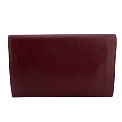 Cartier Must Have Leather Wallet Red
