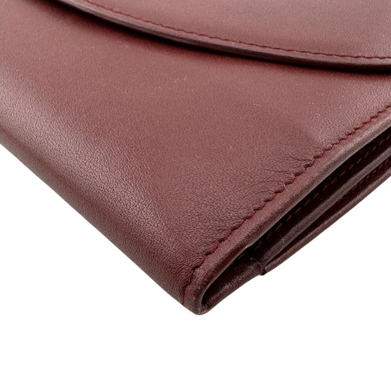 Cartier Must Have Leather Wallet Red