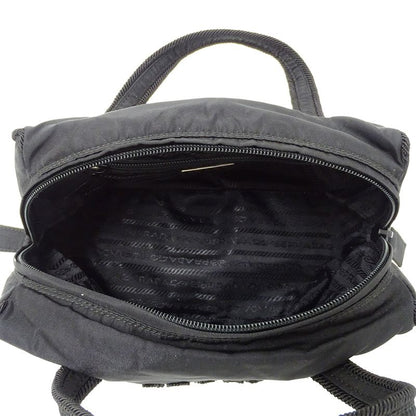 Prada Bag Handbag Tessuto Nylon Beads Black Going Out Adult Simple