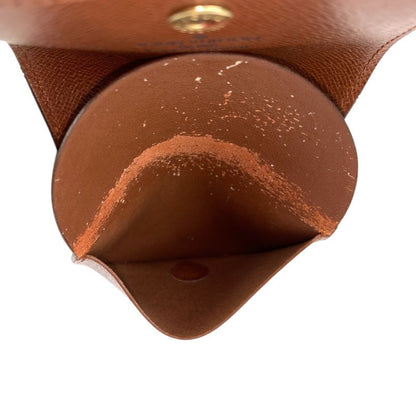 Louis Vuitton Monogram Porte-Monnaie Guse Brown Coin Purse