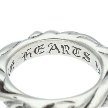 Chrome Hearts Scrl Band Scroll Silver Ring