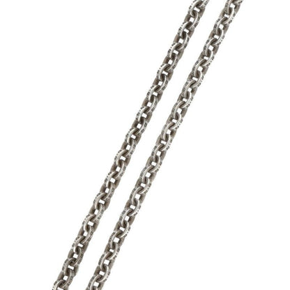 Chrome Hearts Paper Chain 18 Silver Necklace
