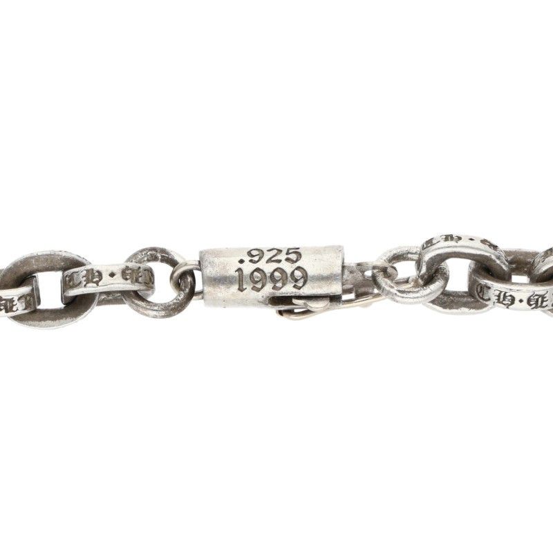 Chrome Hearts Paper Chain 18 Silver Necklace