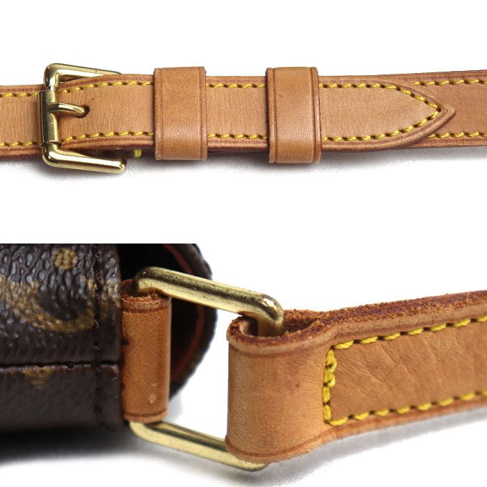 Louis Vuitton Musette Tango Shoulder Bag Monogram Short