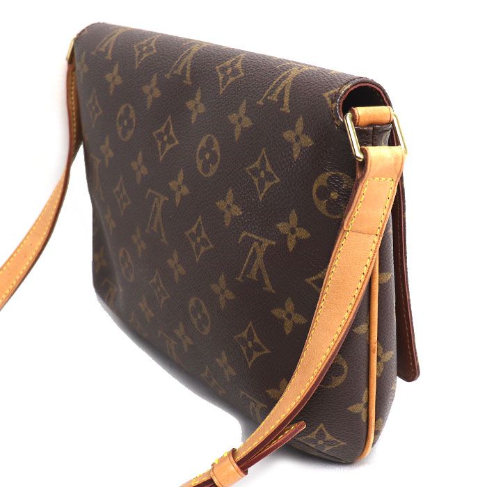 Louis Vuitton Musette Tango Shoulder Bag Monogram Short