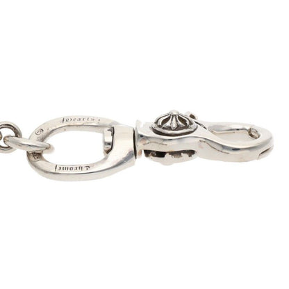 Chrome Hearts Dice Ball Long 1 Clip Cross Silver Wallet Chain