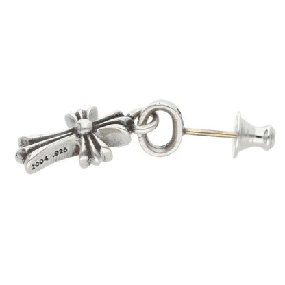 Chrome Hearts Bby Pprchn Baby Fat Drop Silver Earrings