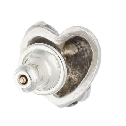 Chrome Hearts Stud Heart Silver Earrings