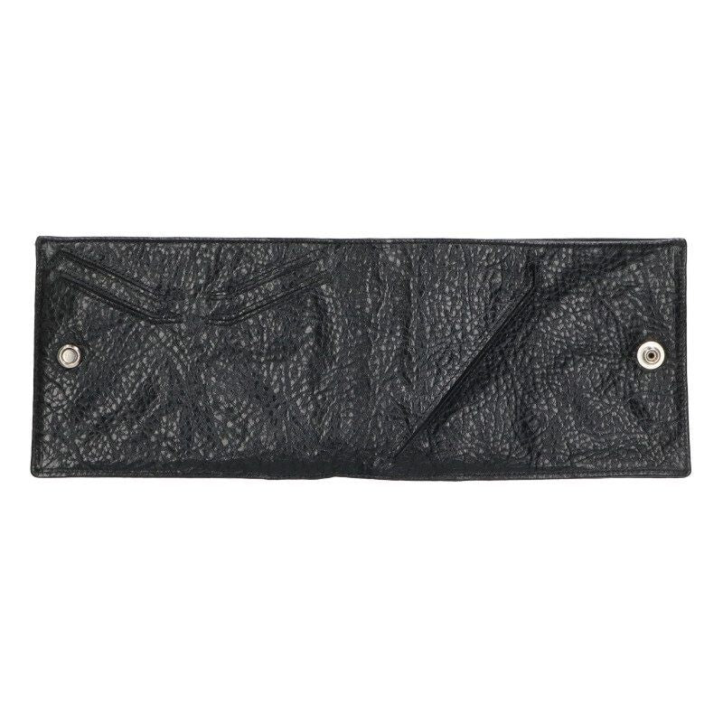 Chrome Hearts Aint Nothin 2 DO Funi Bifold Leather Wallet Chain