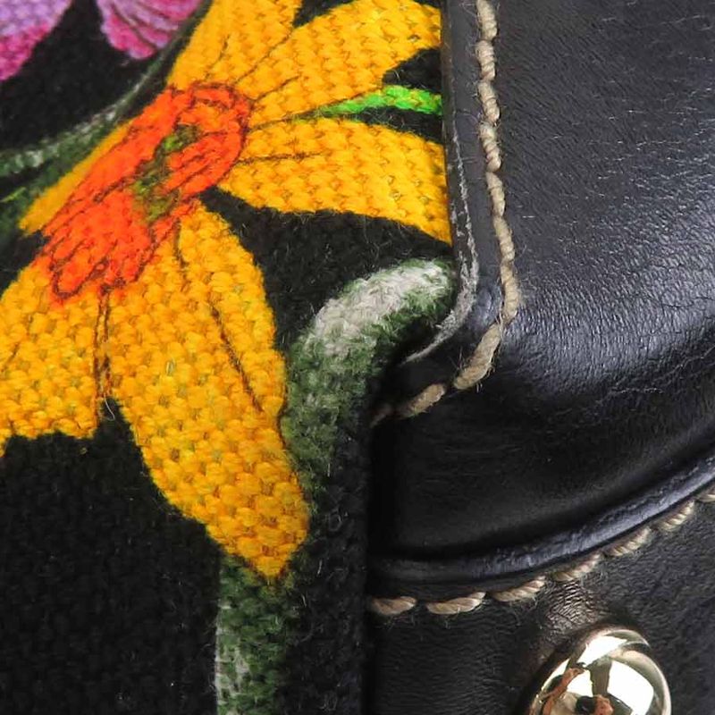 Gucci Handbag Flora Black
