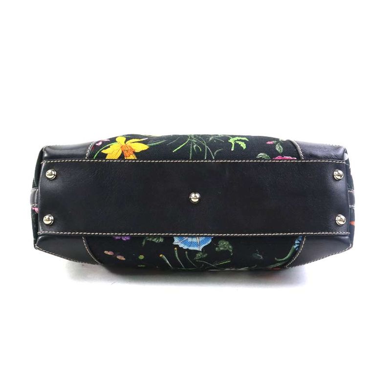 Gucci Handbag Flora Black