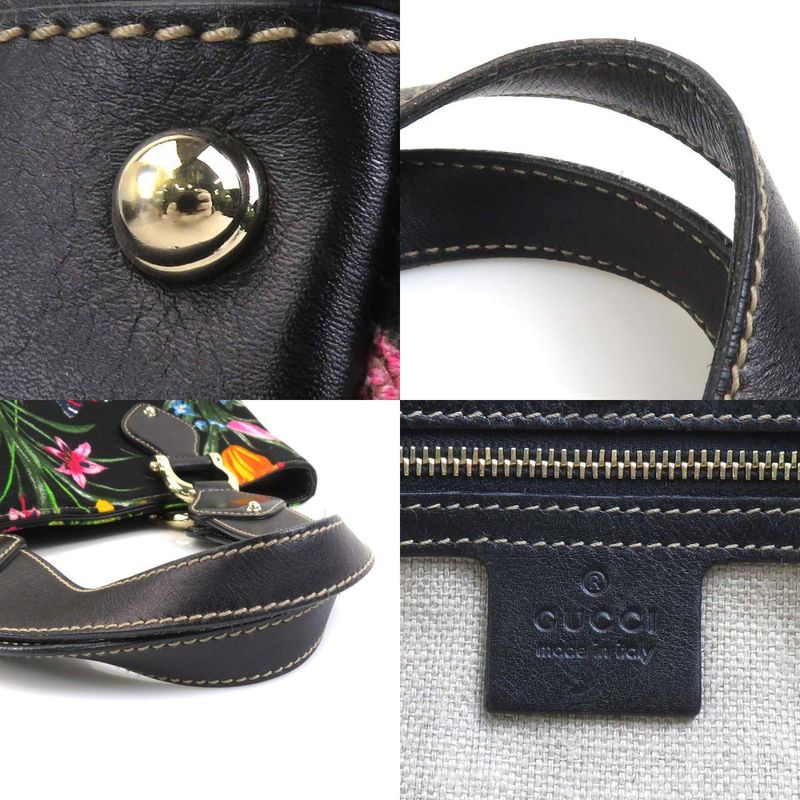 Gucci Handbag Flora Black