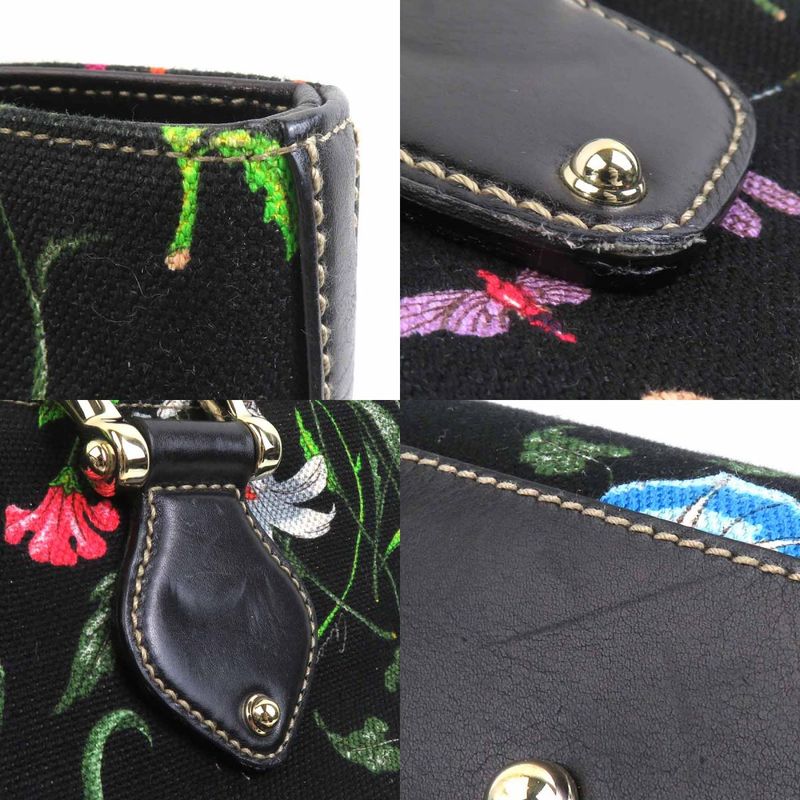 Gucci Handbag Flora Black