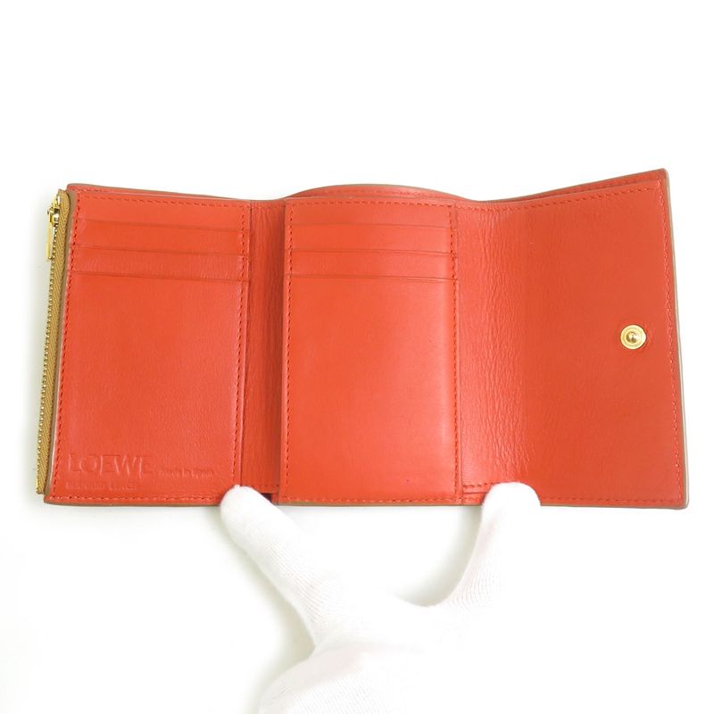 Loewe Trifold Wallet Owl