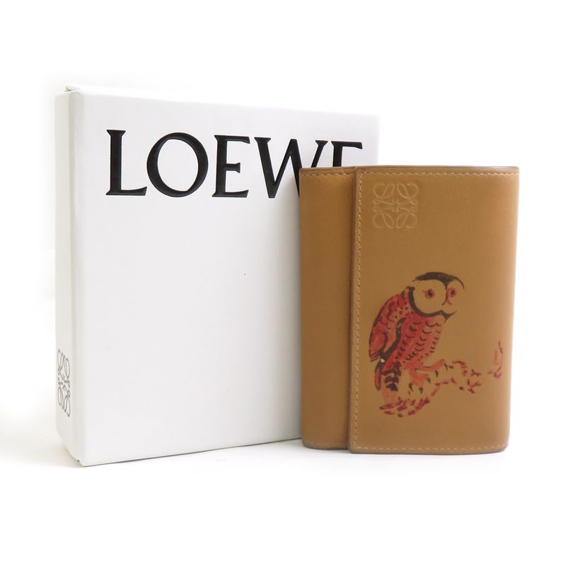 Loewe Trifold Wallet Owl