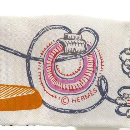 Hermes Twilly Scarf Scarves White