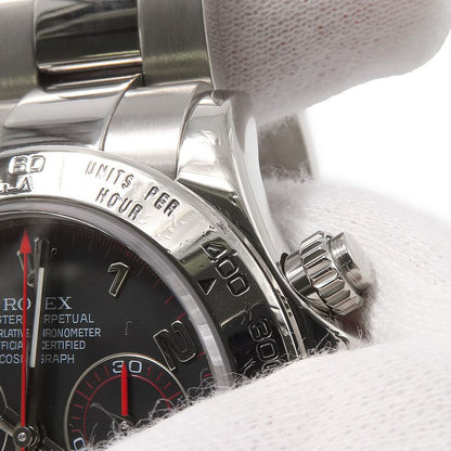 Rolex Cosmograph Daytona 18k White Gold M Number Watch Black Dial
