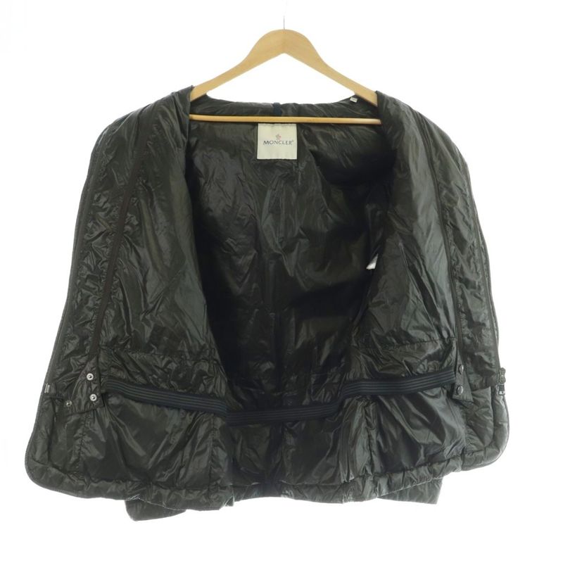 Moncler Down Jacket Outer Nylon One Color 3 Brown BB
