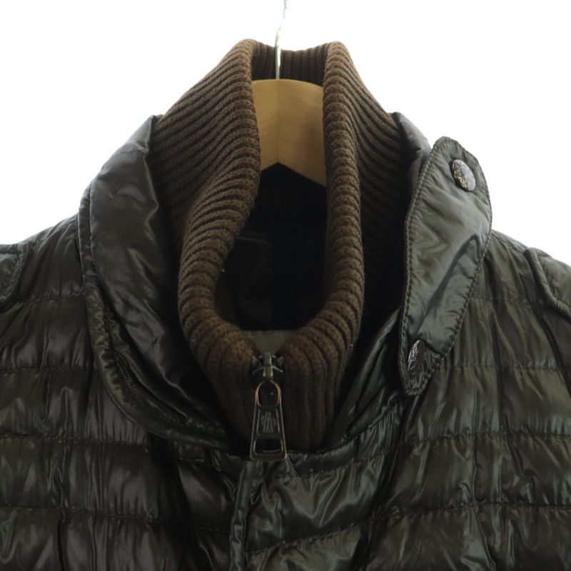 Moncler Down Jacket Outer Nylon One Color 3 Brown BB