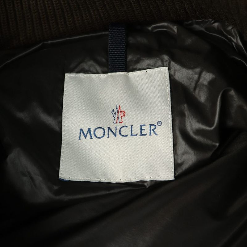 Moncler Down Jacket Outer Nylon One Color 3 Brown BB
