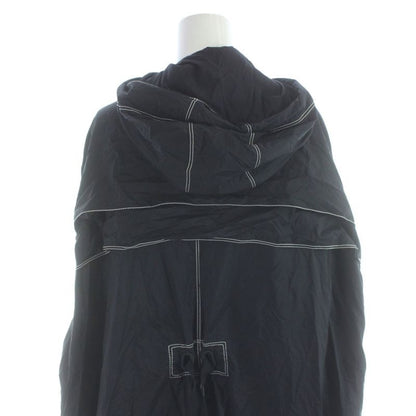 Moncler Dacca Down Coat Hood Long Nylon 1 Navy MW