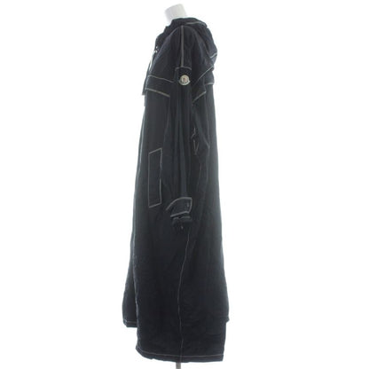 Moncler Dacca Down Coat Hood Long Nylon 1 Navy MW