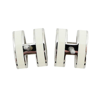 Hermes Earrings Pop Mini Joan Frepere Silver