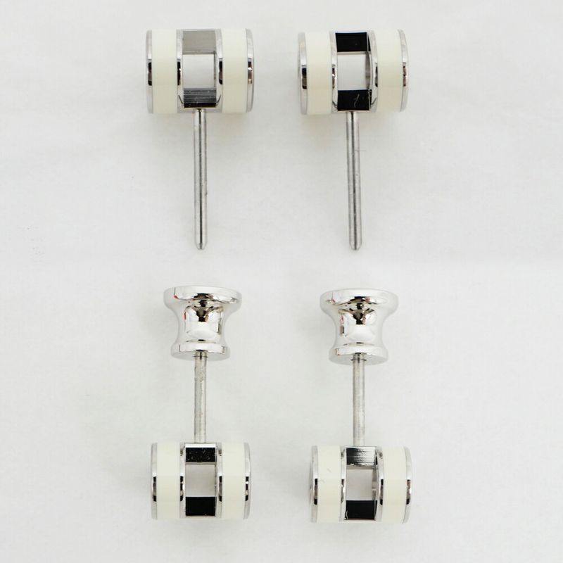 Hermes Earrings Pop Mini Joan Frepere Silver