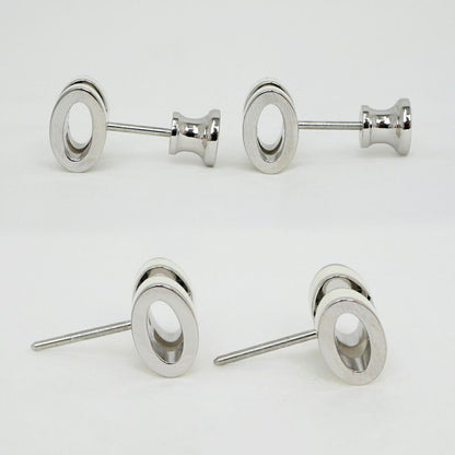 Hermes Earrings Pop Mini Joan Frepere Silver