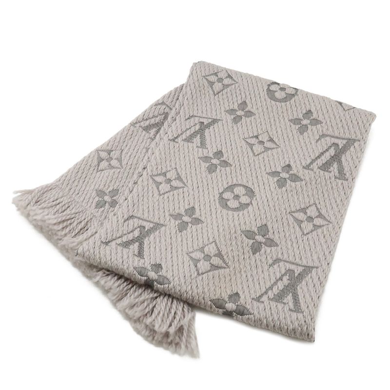 Louis Vuitton Logomania Scarf 94% Wool 6% Silk