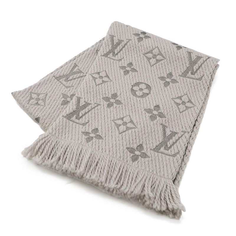 Louis Vuitton Logomania Scarf 94% Wool 6% Silk