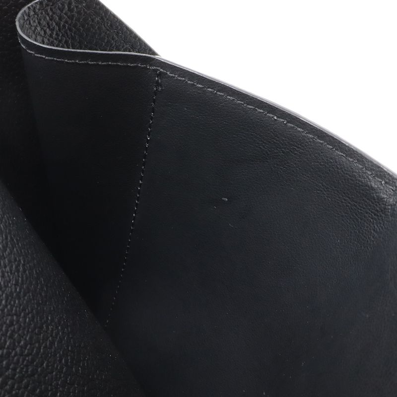 Louis Vuitton Monogram Empreinte Portefeuille Victorine Trifold Wallet Noir