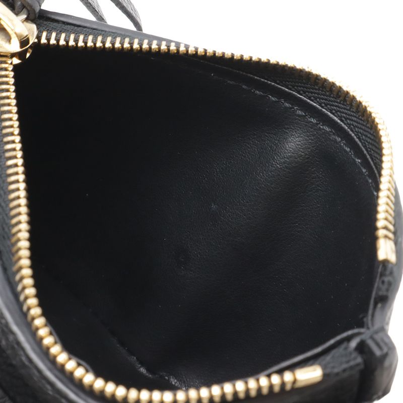 Louis Vuitton Monogram Empreinte Portefeuille Victorine Trifold Wallet Noir