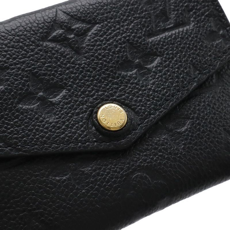 Louis Vuitton Monogram Empreinte Pochette Cles Coin Purse Noir Black