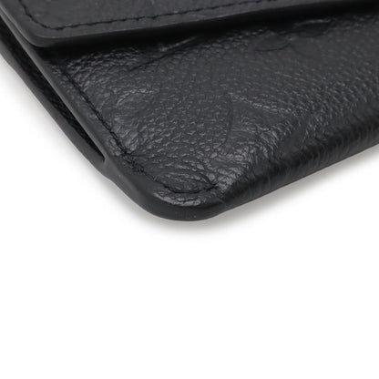 Louis Vuitton Monogram Empreinte Pochette Cles Coin Purse Noir Black