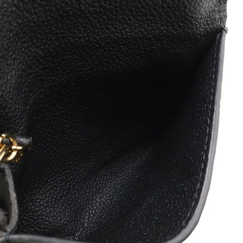 Louis Vuitton Monogram Empreinte Pochette Cles Coin Purse Noir Black