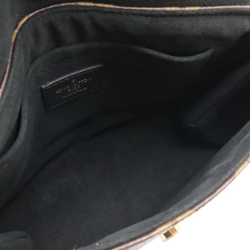 Louis Vuitton Monogram Locky BB Mini Bag 2-Way Crossbody Noir Black