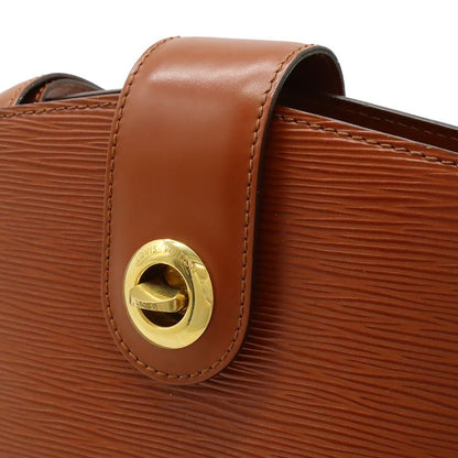 Louis Vuitton Epi Cluny Shoulder Bag Leather Kenya Brown