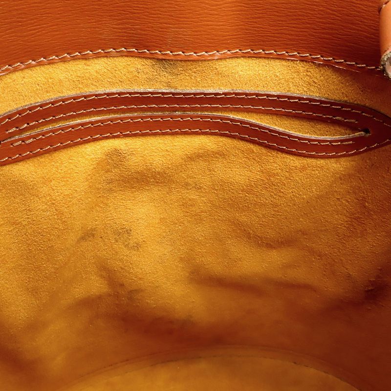 Louis Vuitton Epi Cluny Shoulder Bag Leather Kenya Brown