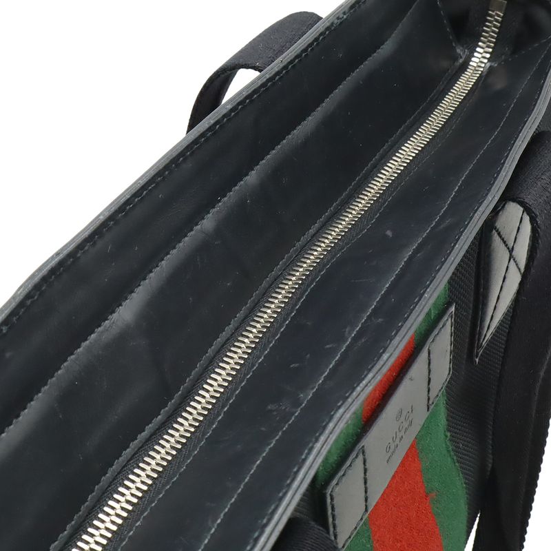 Gucci Web Stripe Sherry Tote