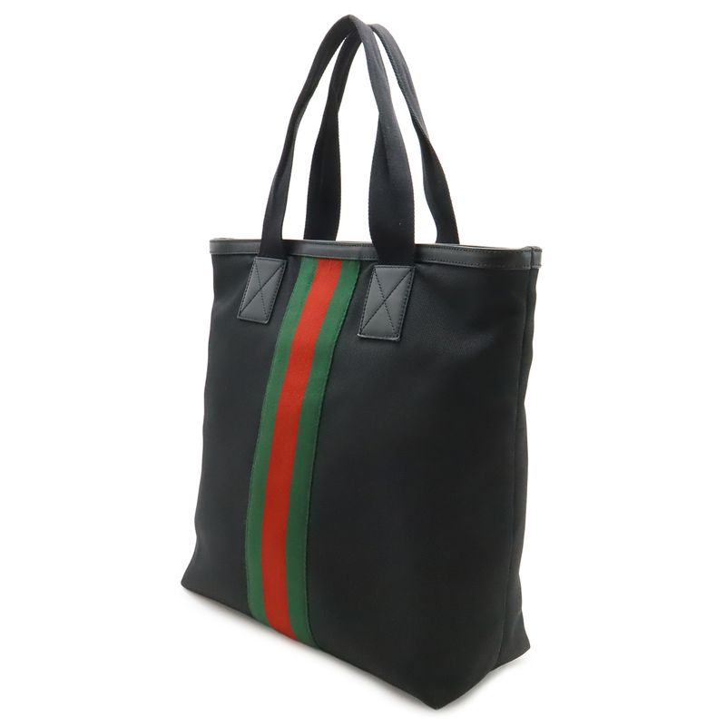 Gucci Web Stripe Sherry Tote