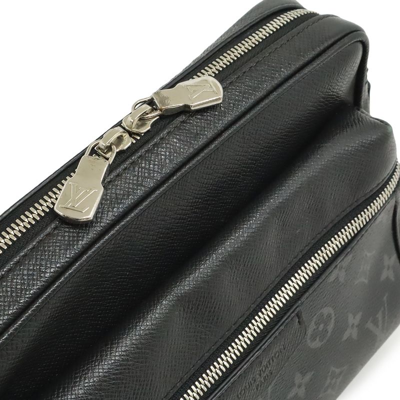 Louis Vuitton Taigarama Monogram Eclipse Outdoor Messenger PM Shoulder Bag