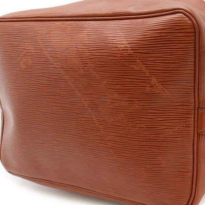 Louis Vuitton Epi Petit Noe Drawstring Shoulder Bag Semi Kenya Brown