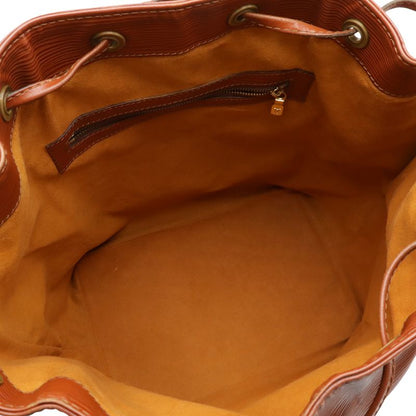 Louis Vuitton Epi Noe Drawstring Shoulder Bag Leather Kenya Brown