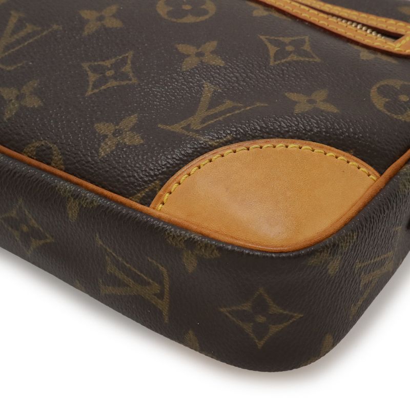 Louis Vuitton Monogram Marly Dragonne GM Second Handbag Clutch